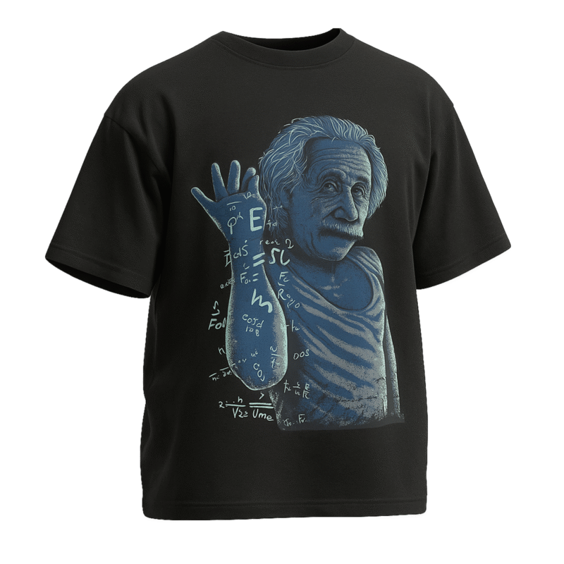 Einstein's Energy Oversized T-shirt