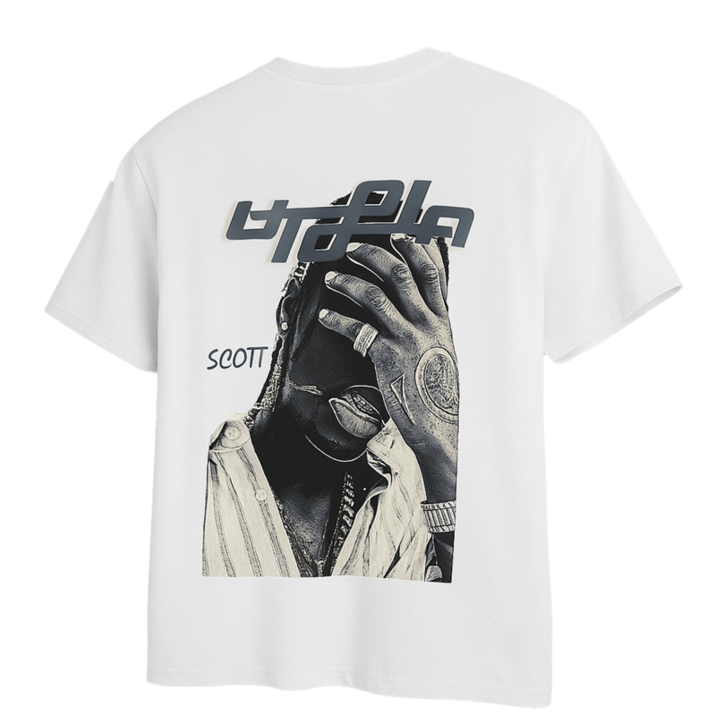 Travis Scott “Utopia” Album Cover T-Shirt – 210 GSM